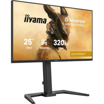 iiyama G-MASTER GB2591HSU-B1 écran plat de PC 62,2 cm (24.5") 1920 x 1080 pixels Full HD LED Noir