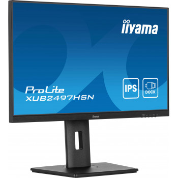 iiyama ProLite XUB2497HSN-B2 écran plat de PC 60,5 cm (23.8") 1920 x 1080 pixels Full HD LED Noir