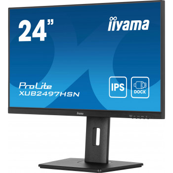 iiyama ProLite XUB2497HSN-B2 écran plat de PC 60,5 cm (23.8") 1920 x 1080 pixels Full HD LED Noir
