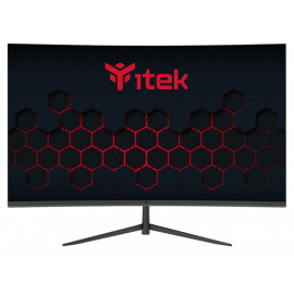 itek GGC écran plat de PC 59,9 cm (23.6") 1920 x 1080 pixels Full HD LED Noir, Gris