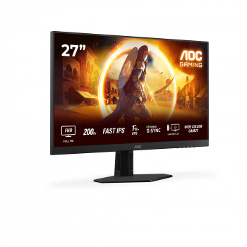 AOC G4 27G4HRE écran plat de PC 68,6 cm (27") 1920 x 1080 pixels Full HD LED Noir, Rouge