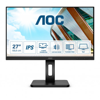 AOC P2 Q27P2Q écran plat de PC 68,6 cm (27") 2560 x 1440 pixels Quad HD LED Noir