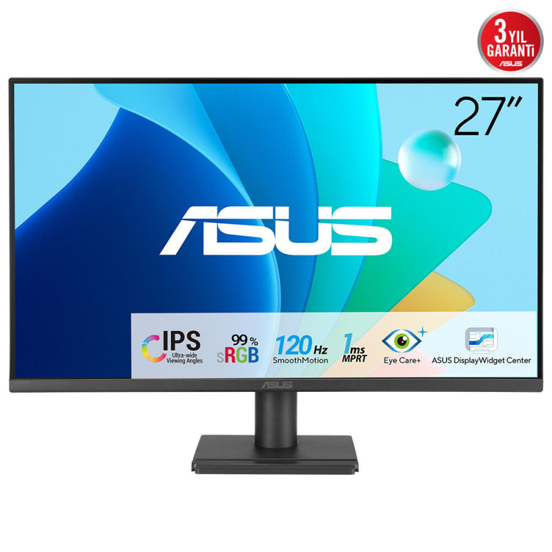 ASUS VA279HG écran plat de PC 68,6 cm (27") 1920 x 1080 pixels Full HD LCD Noir