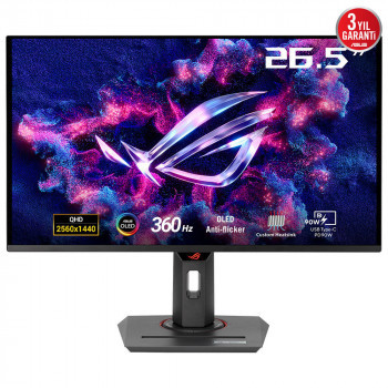 ASUS ROG Strix OLED XG27ACDNG écran plat de PC 67,3 cm (26.5") 2560 x 1440 pixels Quad HD QD-OLED Noir