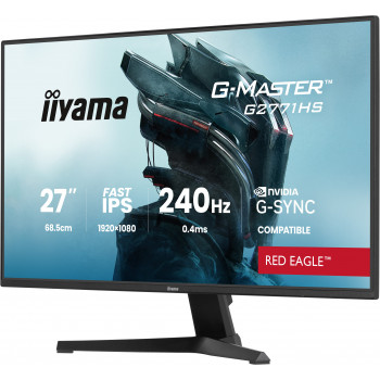 iiyama G-MASTER G2771HS-B1 écran plat de PC 68,6 cm (27") 1920 x 1080 pixels Full HD Noir