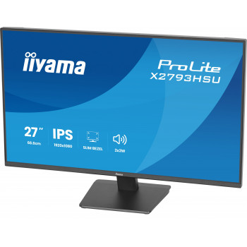 iiyama ProLite X2793HSU-B1 écran plat de PC 68,6 cm (27") 1920 x 1080 pixels Full HD LED Noir