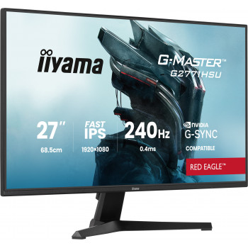 iiyama G-MASTER G2771HSU-B1 écran plat de PC 68,6 cm (27") 1920 x 1080 pixels Full HD Noir