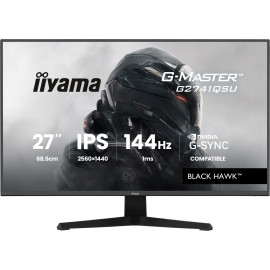 iiyama G-MASTER G2741QSU-B1 écran plat de PC 68,6 cm (27") 2560 x 1440 pixels 4K Ultra HD QLED Noir