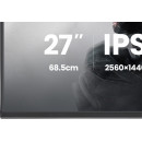 iiyama G-MASTER G2741QSU-B1 écran plat de PC 68,6 cm (27") 2560 x 1440 pixels 4K Ultra HD QLED Noir