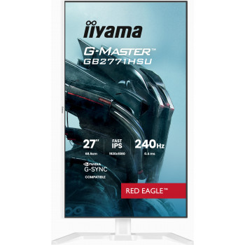 iiyama G-MASTER GB2771HSU-W1 écran plat de PC 68,6 cm (27") 1920 x 1080 pixels Blanc