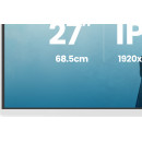 iiyama G-MASTER GB2771HSU-W1 écran plat de PC 68,6 cm (27") 1920 x 1080 pixels Blanc
