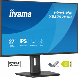 iiyama ProLite XB2797HSU-B1 écran plat de PC 68,6 cm (27") 1920 x 1080 pixels Full HD LED Noir