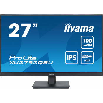 iiyama ProLite écran plat de PC 68,6 cm (27") 2560 x 1440 pixels Quad HD LED Noir