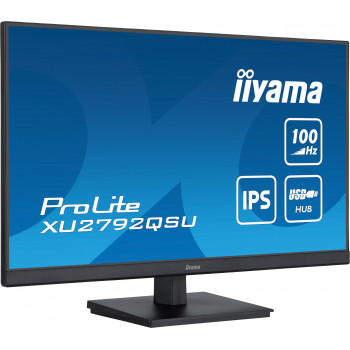 iiyama ProLite écran plat de PC 68,6 cm (27") 2560 x 1440 pixels Quad HD LED Noir