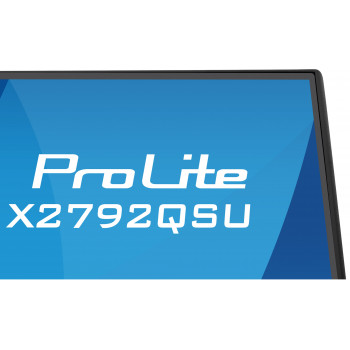 iiyama ProLite X2792QSU-B1 écran plat de PC 68,6 cm (27") 2560 x 1440 pixels Quad HD LED Noir