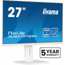 iiyama ProLite XUB2797QSU-W2 écran plat de PC 68,6 cm (27") 2560 x 1440 pixels Quad HD LED Blanc