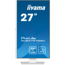 iiyama ProLite XUB2797QSU-W2 écran plat de PC 68,6 cm (27") 2560 x 1440 pixels Quad HD LED Blanc