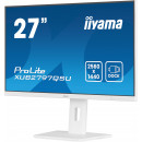 iiyama ProLite XUB2797QSU-W2 écran plat de PC 68,6 cm (27") 2560 x 1440 pixels Quad HD LED Blanc