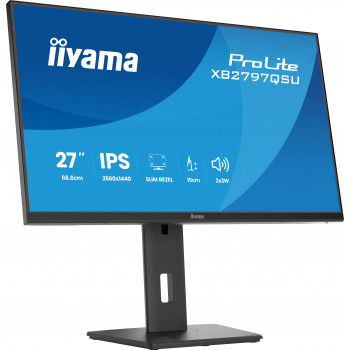 iiyama ProLite XB2797QSU-B1 écran plat de PC 68,6 cm (27") 2560 x 1440 pixels Quad HD LED Noir