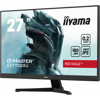 iiyama G-MASTER G2770QSU-B6 écran plat de PC 68,6 cm (27") 2560 x 1440 pixels Wide Quad HD LED Noir