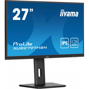 iiyama ProLite XUB2797HSN-B2 écran plat de PC 68,6 cm (27") 1920 x 1080 pixels Full HD LED Noir