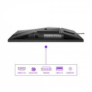 AOC AGON PRO AG326UD écran plat de PC 80 cm (31.5") 3840 x 2160 pixels 4K Ultra HD QD-OLED Noir