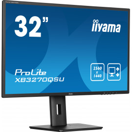 iiyama ProLite XB3270QSU-B1 écran plat de PC 80 cm (31.5") 2560 x 1440 pixels Quad HD LED Noir
