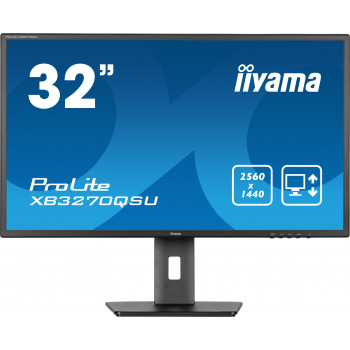 iiyama ProLite XB3270QSU-B1 écran plat de PC 80 cm (31.5") 2560 x 1440 pixels Quad HD LED Noir