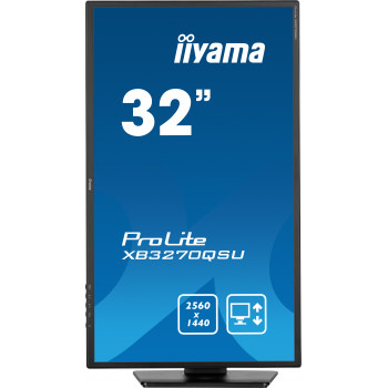 iiyama ProLite XB3270QSU-B1 écran plat de PC 80 cm (31.5") 2560 x 1440 pixels Quad HD LED Noir