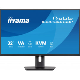 iiyama ProLite XB3294UHSCP-B1 écran plat de PC 80 cm (31.5") 3840 x 2160 pixels 4K Ultra HD Noir