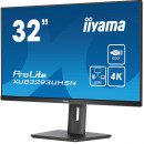 iiyama ProLite XUB3293UHSN-B5 écran plat de PC 80 cm (31.5") 3840 x 2160 pixels 4K Ultra HD LCD Noir