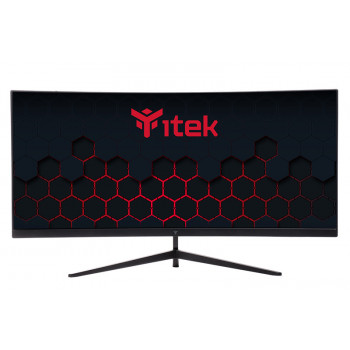 itek GGC écran plat de PC 76,2 cm (30") 2560 x 1080 pixels Full HD Ultra large LED Noir