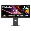 LG 34G600A-B écran plat de PC 86,4 cm (34") 3440 x 1440 pixels Wide Quad HD LCD Noir