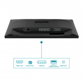 AOC V5 CU34V5C BK écran plat de PC 86,4 cm (34") 3440 x 1440 pixels Wide Quad HD LED Noir