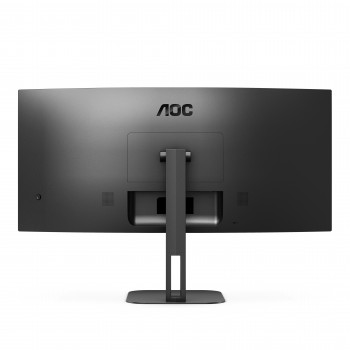 AOC V5 CU34V5C BK écran plat de PC 86,4 cm (34") 3440 x 1440 pixels Wide Quad HD LED Noir