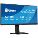 iiyama ProLite XUB3493WQSU-B6 écran plat de PC 86,4 cm (34") 3440 x 1440 pixels UltraWide Quad HD LED Noir