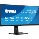 iiyama ProLite XCB3497WQSNP-B1 écran plat de PC 86,4 cm (34") 3440 x 1440 pixels UltraWide Quad HD LED Noir