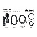 iiyama ProLite XCB3497WQSNP-B1 écran plat de PC 86,4 cm (34") 3440 x 1440 pixels UltraWide Quad HD LED Noir