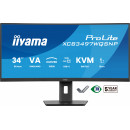 iiyama ProLite XCB3497WQSNP-B1 écran plat de PC 86,4 cm (34") 3440 x 1440 pixels UltraWide Quad HD LED Noir