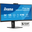 iiyama ProLite XCB3497WQSNPH-B1 écran plat de PC 86,4 cm (34") 3440 x 1440 pixels UltraWide Quad HD LED Noir