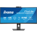iiyama ProLite XCB3497WQSNPH-B1 écran plat de PC 86,4 cm (34") 3440 x 1440 pixels UltraWide Quad HD LED Noir