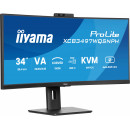 iiyama ProLite XCB3497WQSNPH-B1 écran plat de PC 86,4 cm (34") 3440 x 1440 pixels UltraWide Quad HD LED Noir