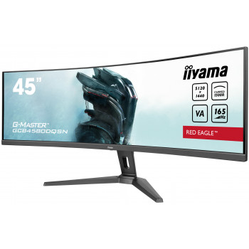 iiyama G-MASTER RED EAGLE CURVED écran plat de PC 113 cm (44.5") 5120 x 1440 pixels Dual QHD LED Noir