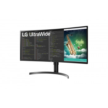 LG 35WN75CP-B écran plat de PC 88,9 cm (35") 3440 x 1440 pixels UltraWide Quad HD LED Noir