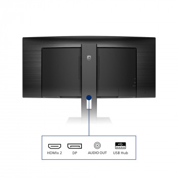 Philips B Line 345B1C 00 écran plat de PC 86,4 cm (34") 3440 x 1440 pixels Quad HD LCD Noir