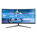 Philips Evnia 34M2C6500 00 écran plat de PC 86,4 cm (34") 3440 x 1440 pixels Wide Quad HD QD-OLED Gris