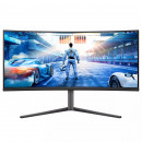 Philips Evnia 34M2C6500 00 écran plat de PC 86,4 cm (34") 3440 x 1440 pixels Wide Quad HD QD-OLED Gris