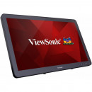 Viewsonic TD2430 écran plat de PC 59,9 cm (23.6") 1920 x 1080 pixels Full HD LCD Écran tactile Multi-utilisateur Noir