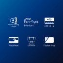 Philips E Line 346E2CUAE 00 écran plat de PC 86,4 cm (34") 3440 x 1440 pixels Wide Quad HD+ LCD Noir