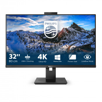 Philips P Line 329P1H 00 écran plat de PC 80 cm (31.5") 3840 x 2160 pixels 4K Ultra HD LED Noir